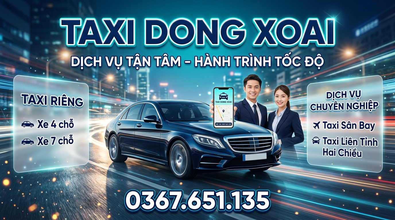 Taxi 7 chỗ Đồng Xoài